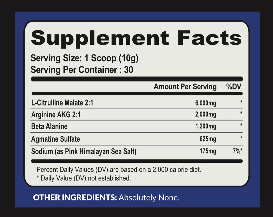 Nitric Oxide-Pump Formula